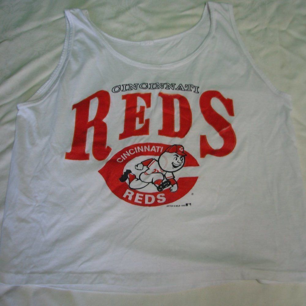 Vintage Cincinnati Reds Tank-Top, L